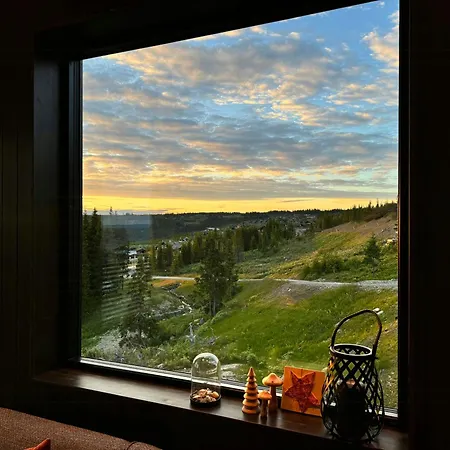 Modern Overlooking Gudbrandsdalen Сasa de vacaciones *