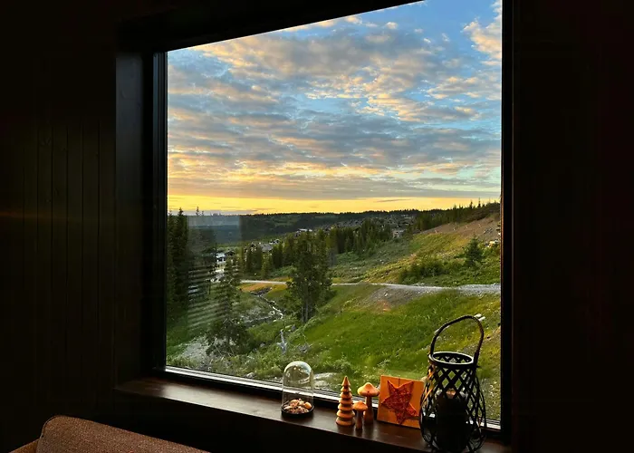 Modern Overlooking Gudbrandsdalen Casa de Férias *